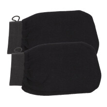 Exfoliating Bath Gloves 2 Pack for Shower Deep Cleansing Body Scrubber Mitts with Gentle Massage
