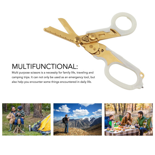 Aluminium Alloy Folding Scissors for Survival 1