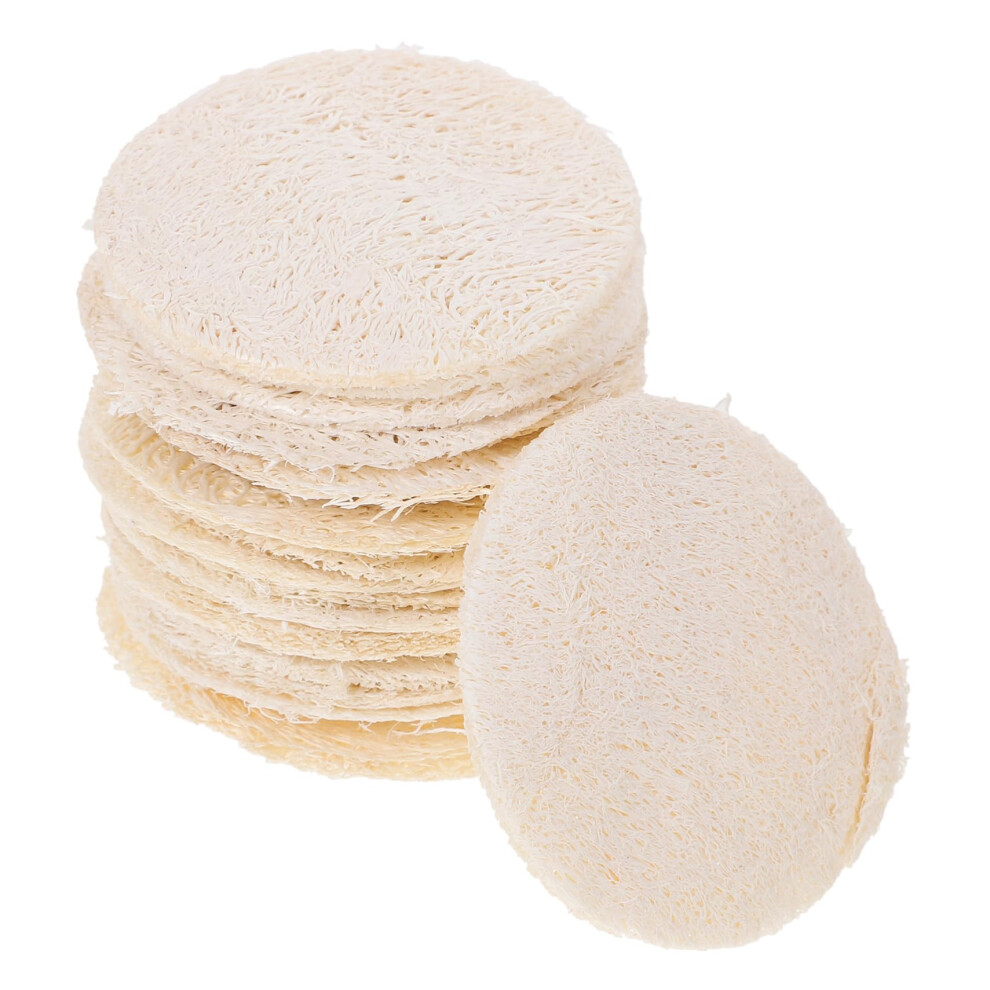 Loofah Sponge Pads 18pcs Gentle Exfoliation Facial Cleansing Sponges for Deep Skin Care Routine