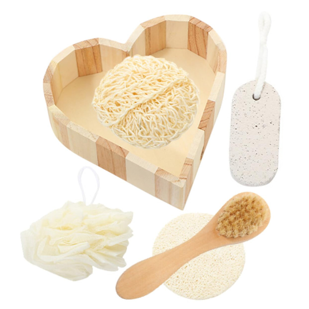 Bath Scrubber with Long Handle for Deep Cleansing, Shower Brush for Exfoliating Skin
