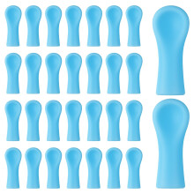 30 Pcs Silicone Ear Wax Removal Tips, Soft Comfort Replacement Set for Wet and Dry Cleaning