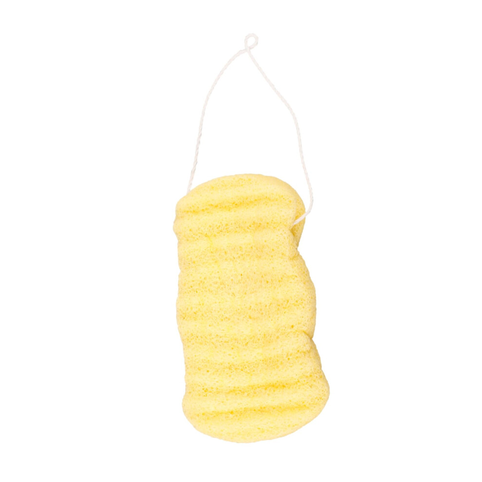 Back Scrubber for Shower with Konjac Bath Sponge, Gentle Skin Exfoliation and Full Back Coverage