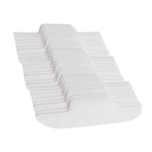 30 Pack Collar Sweat Pads Disposable Protectors Invisible Sweat Absorbing Breathable Shirt Liners