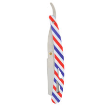 Ergonomic Handle Razor For Men Comfortable Grip Single Edge Blade Professional Barber Razor Precision Control Rotating Design Stainless Steel Blades