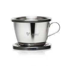 Stainless Steel Vietnamese Coffee Filter For Authentic Flavor, Slow Dripper Brew With No Filter Paper Needed, Practical And Eco-Friendly Coffee