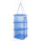 Foldable 4-Layer Mesh Hanging Drying Rack Blue, 35x35x65 cm 6