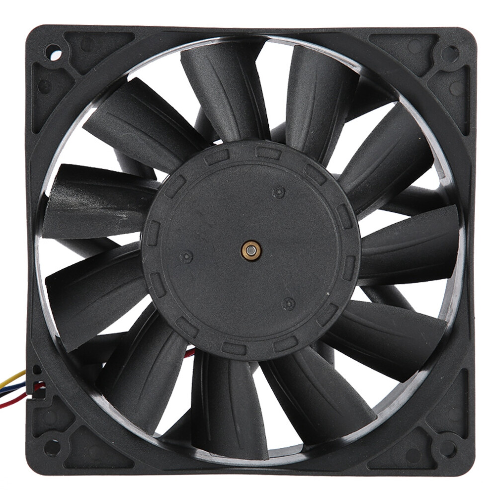 Cpu Cooler Fan 12Cm, Vibration Reduction And Low Noise Operation High Precision Components Long Lifespan Cooling Fan For Case And Radiator Use Static 9432746053667
