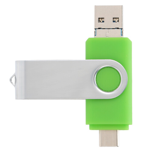 Data Storage USB Flash Drive360Rotation Capless Design Memory Stick High Speed USB Plug And Play Shockproof Compatibility Warranty Support 1