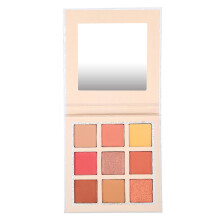 Natural Nude Eyeshadow Palette9Colors Long Lasting Waterproof Matte Shimmer Shades Easy Blend Suitable For Sensitive Eyes