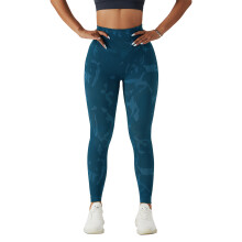 Yoga Leggings met Billenliftend Effect, Naadloos, Rekbaar, Ademend, Compressie, Hoge Taille, Workout Leggings met Buikcontrole, Nauwsluitend Model,