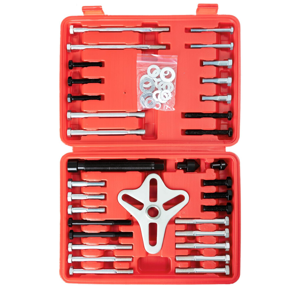 Harmonic Balancer Puller Kit 46Pcs Steering Wheel Puller Set For Crankshaft Pulley Removal 9092120479508