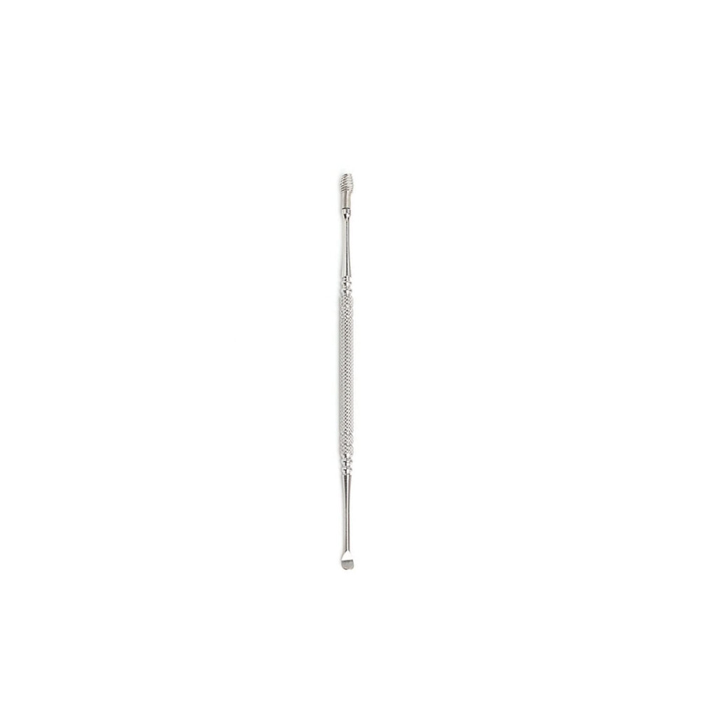 Ear Wax Removal Kit Steel Ear Pick with Cleaning Brush Ergonomic AntiSlip Grip for Adults