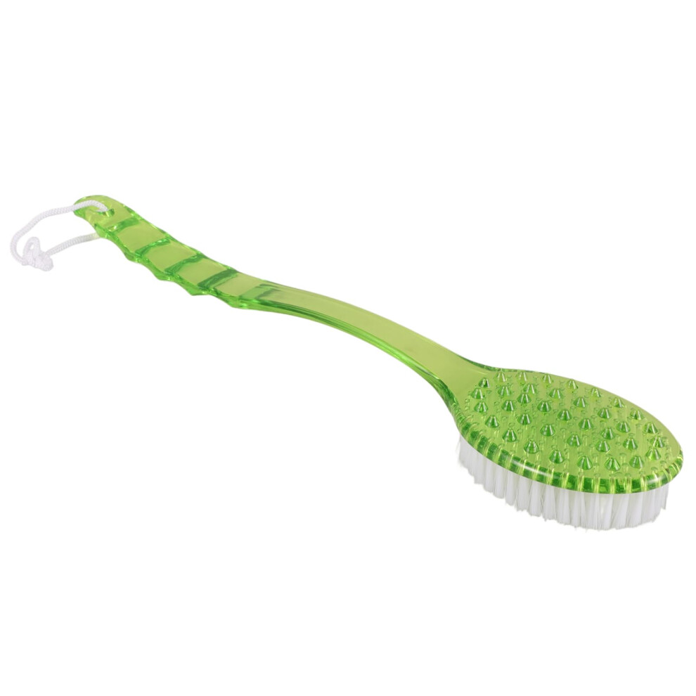 Back Scrubber with Long Handle for Shower, Ergonomic Grip and Deep Exfoliation for All Ages