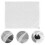 2Pcs Durable White Mesh Plant Protection Bags Drawstring Fruit Cover 11