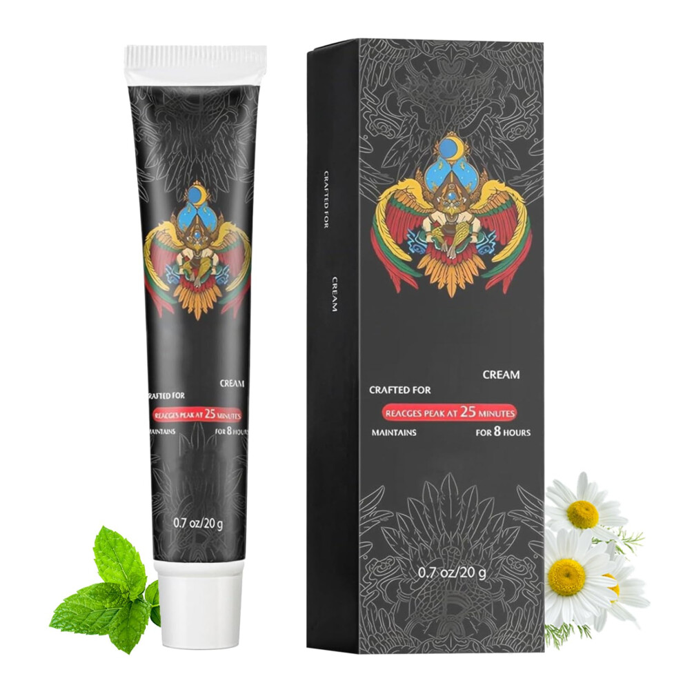 Tattoo Aftercare Cream 20g Fragrance NonGreasy Balm for Sensitive Skin Deep Hydration Relief