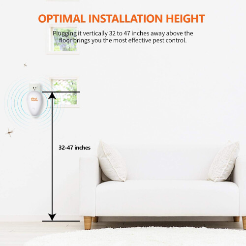 Ultrasonic Pest Repeller 6 Pack Plugin Electronic Pest Control for Mice Insects Safe for Pets 2