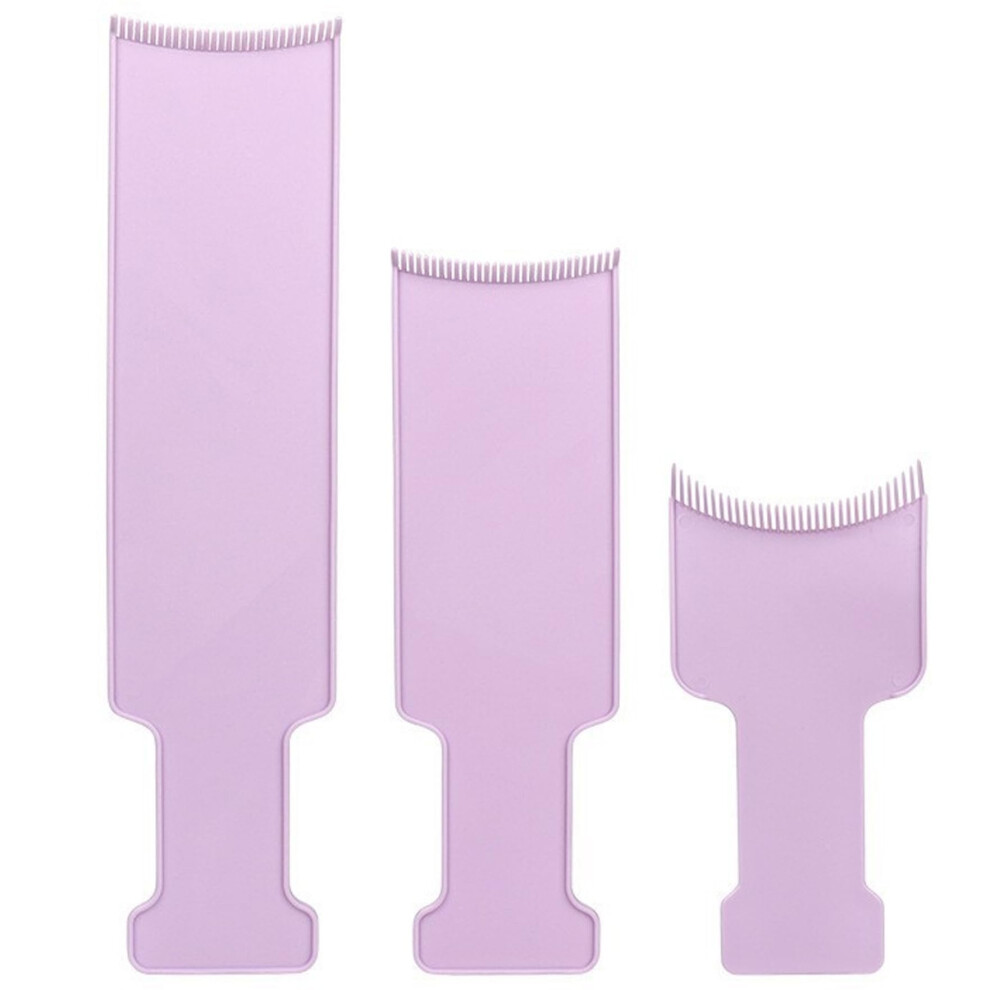 Hair Highlighting Kit 3PCS with Ergonomic Arc Comb and Wide Hair Dye Board for Professional Coloring