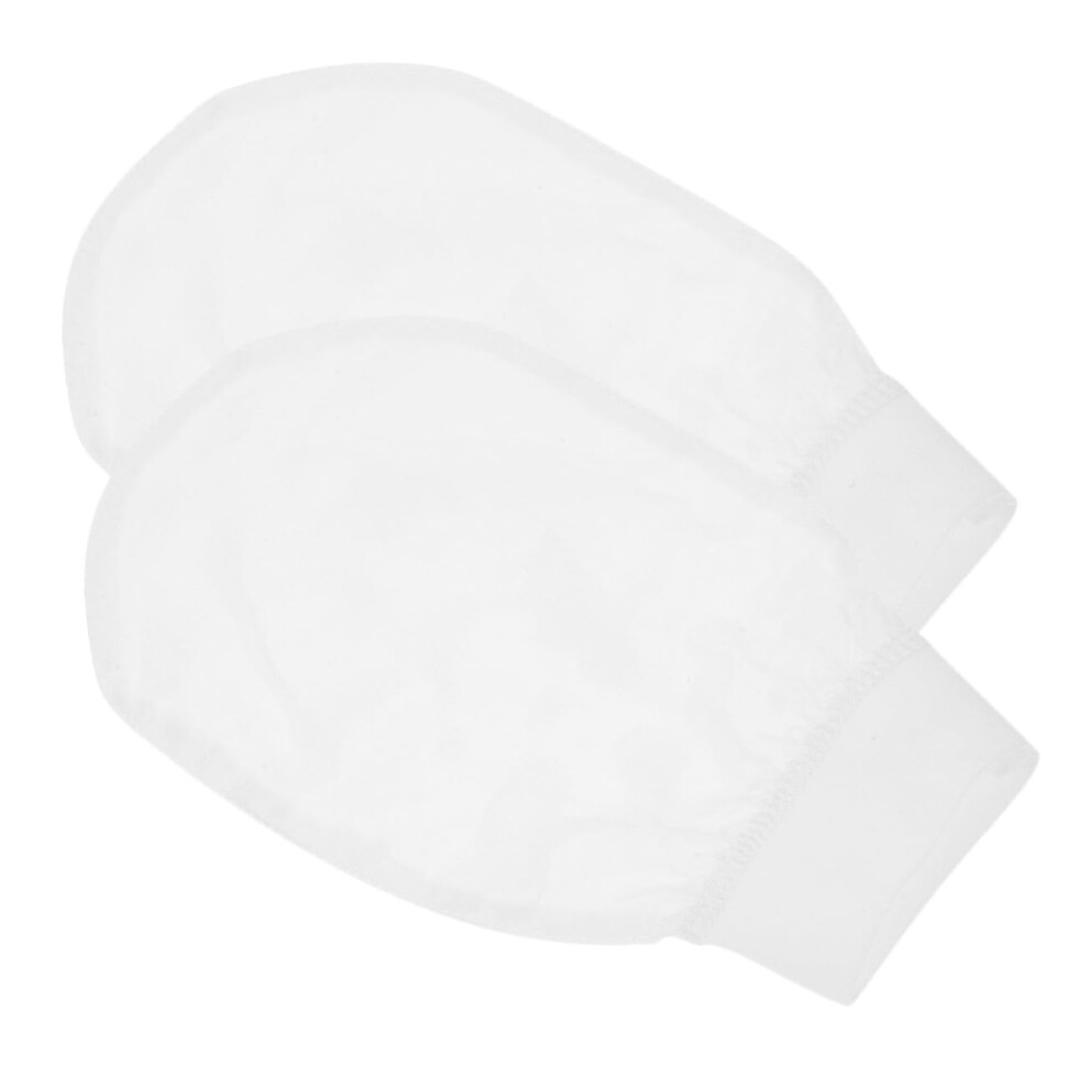 2pcs Exfoliating Bath Gloves for Gentle Skin Scrub and Dead Skin Removal