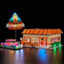 LED Light Kit for Simpsons Krusty Burger 10352, Realistic Lighting with Easy Installation