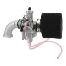 Carburador VM22 de 26 mm con filtro de aire compatible con motos de cross, scooters, ATV y quads chinos de 110 cc y 125 cc. Mejora del rendimiento y