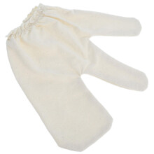 Silk Exfoliating Glove with TwoFinger Design for Gentle Body Scrubbing and Relaxing Massage