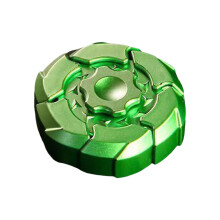Metal Fidget Spinner for Adults, Open Armor Gyroscope, Smooth Rotation Stress Relief Toy Green