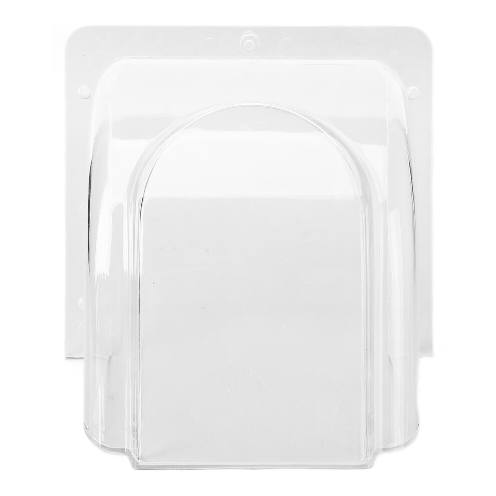 Doorbell Rain Cover Plastic Weatherproof Water Shield Waterproof Rainproof Splashproof Box For Doorbell Protector Access Control System Transparent 9489952168920