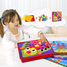 Mushroom Nails Pegboard Game