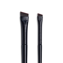 Eyebrow Brush and Concealer Brush Set with Extra Thin Precision Tip for Shaping and Fine Lines, 2 Pack