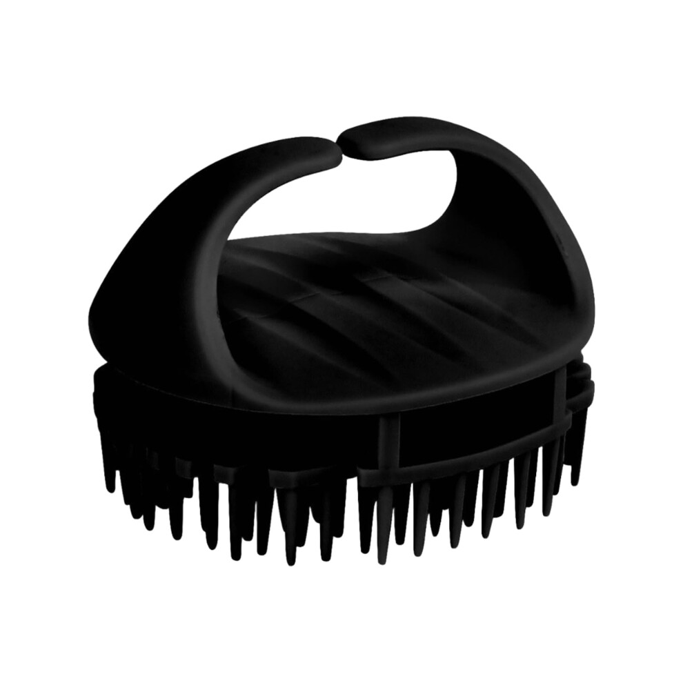 Scalp Massager Shampoo Brush with Soft Silicone Bristles for Dandruff Removal, Wet and Dry Hair Care