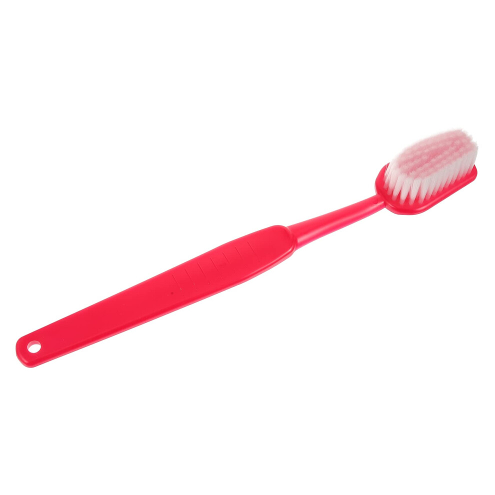 Back Scrubber for Shower with Long Ergonomic Handle, Gentle Exfoliating Body Brush for Bathing