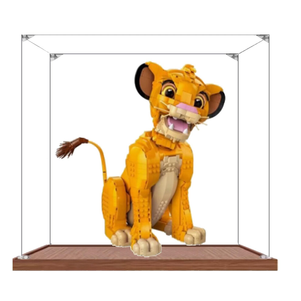 Acrylic Display Case Clear Dustproof Uv Resistant Protection Box For 43247 Lion Model 9070919028663