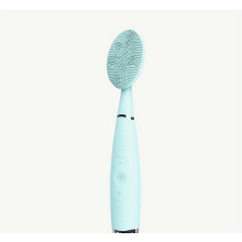 Waterproof Facial Cleansing Brush with Gentle Blackhead Exfoliation for All Skin Types Mint Green