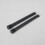 Black Nylon Drum Brushes Pair with Ergonomic Comfortable Handle, Durable Bristles for Percussion 4