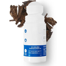 Underarm Whitening Deodorant with 4% AHA BHA, Oudh Scent, Alcohol Roll On for Odor Control