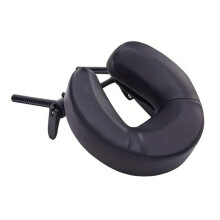 Universal Adjustable Massage Table Headrest with PU Leather Ergonomic Cushion for Spa and Salon