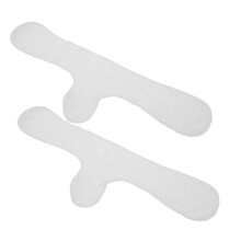 Reusable Underarm Sweat Pads for Women, Cotton Absorbing Inserts with Invisible Slim Fit, 2pcs