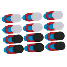 12pcs Metal Webcam Cover for Laptop Phone Tablet, EasySlide Privacy Shield, Universal Camera Protection