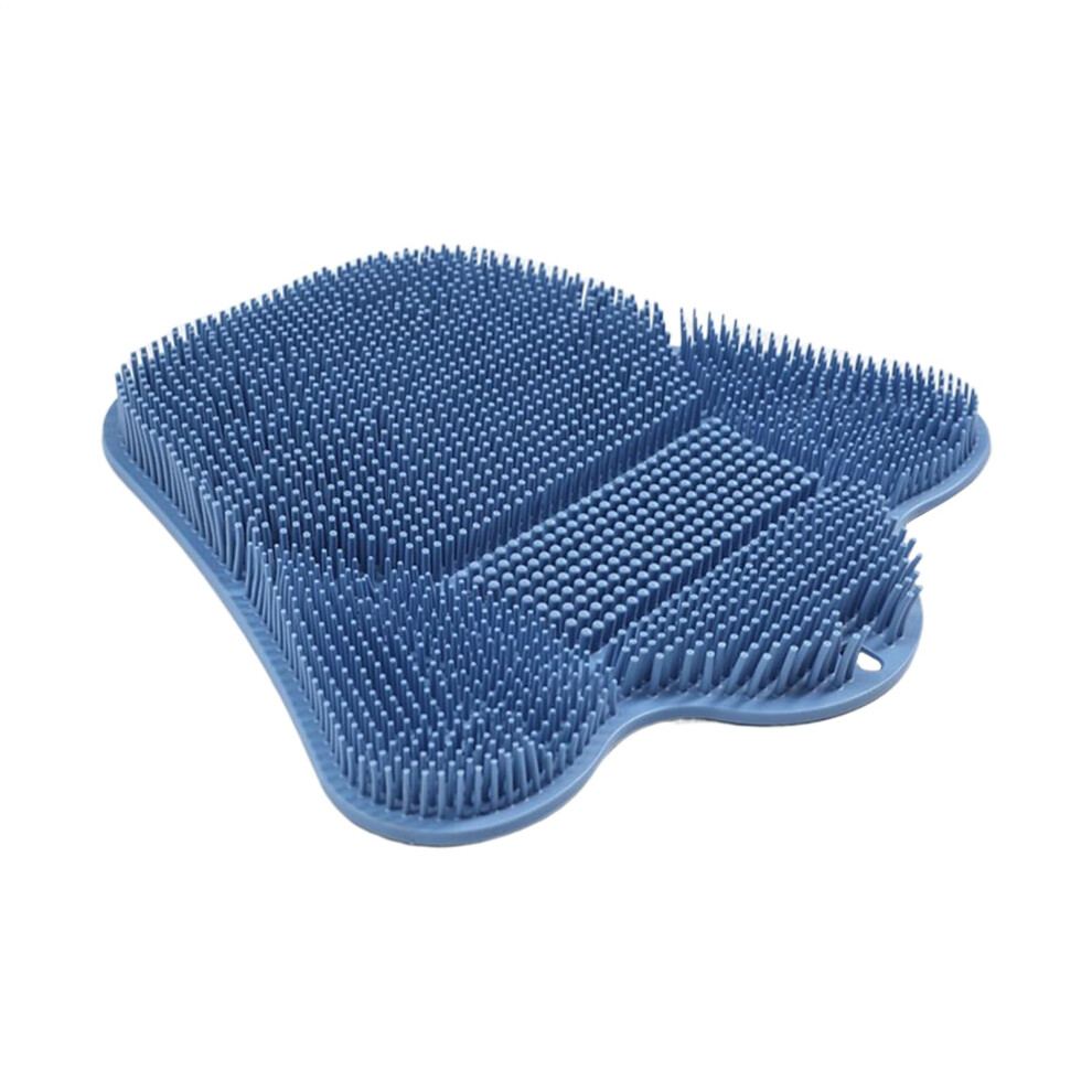 Shower Foot Scrubber and Silicone Back Scrubber with Strong Suction Cups for Dead Skin Removal