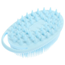 DoubleSided Silicone Baby Bath Brush with NonSlip Grip for Gentle Skin and Scalp Cleansing