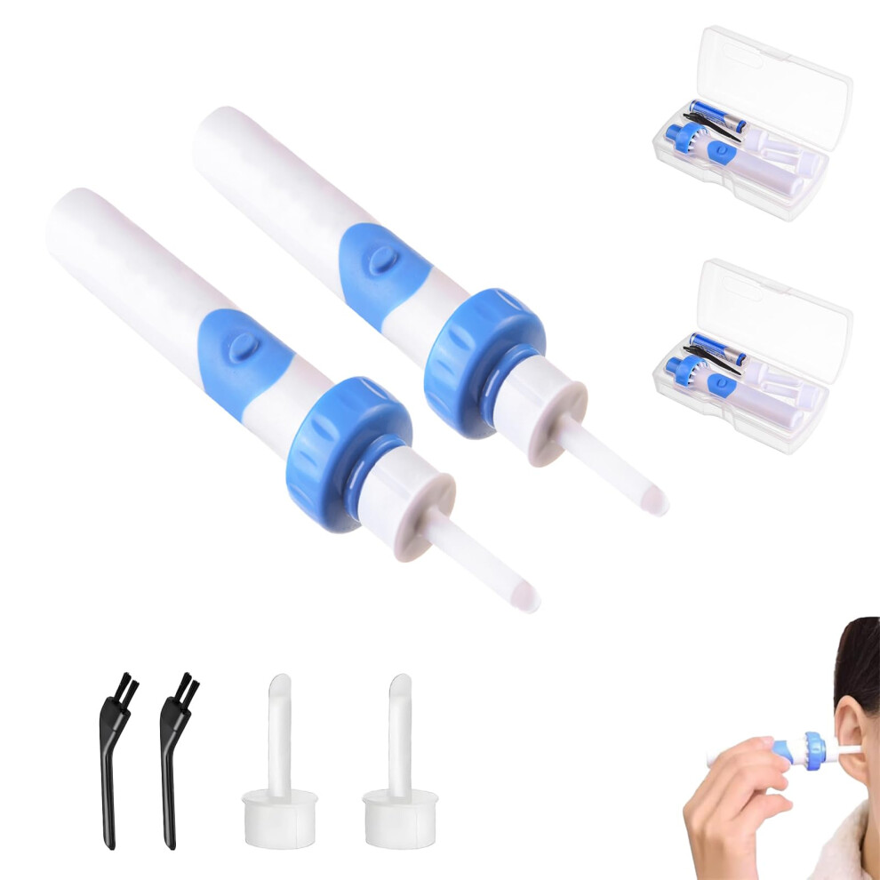 Ear Wax Removal Tool with Gentle Suction, Cordless Electric Ear Cleaner Kit for Adults and Kids