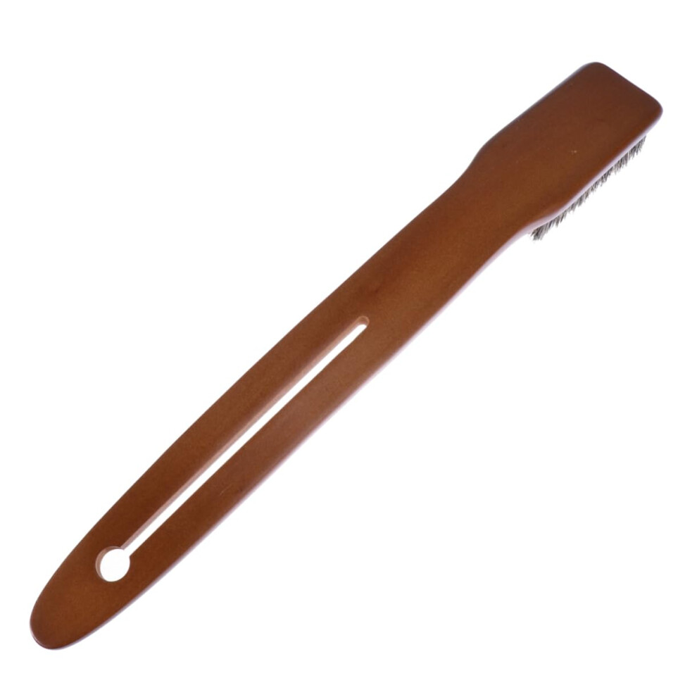 Long Handle Bath Brush with Natural Bristles Wooden Body Scrub Brush for Gentle Exfoliation