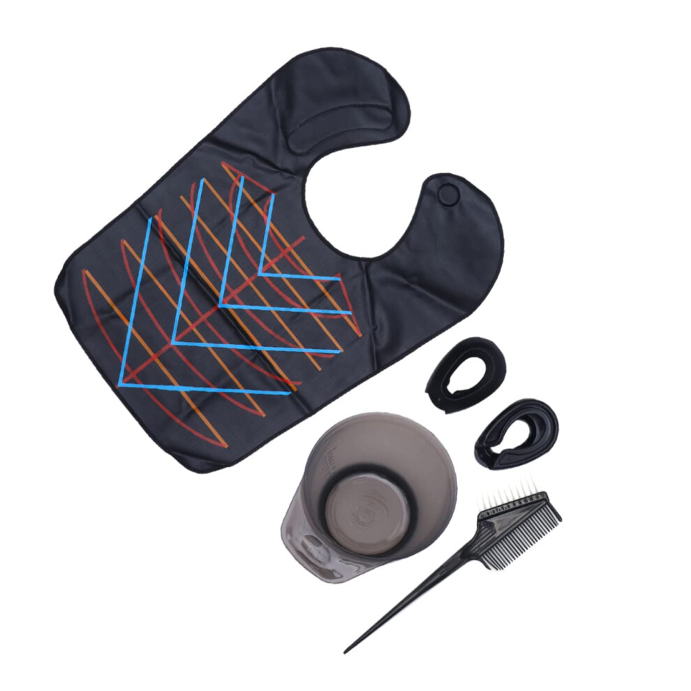 Professional Hair Dye Kit with Wide Comb Brush Bowl for Home and Salon Coloring