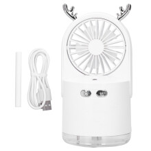 Ventilator met gesimuleerde natuurlijke windverneveling, grote waterinlaat, verstelbare luchttoevoerhoek en nano-waternevel voor hydratatie van de
