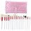 20 Stk. Make-up Pinsel Set Pink 11