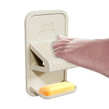 Shower Foot Rest Wall Mounted No Drill with NonSlip Surface and Tray for Shaving Legs, 2pcs