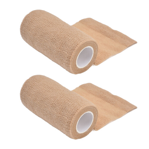 Αυτοκόλλητοι επίδεσμοι Vet Wrap Cohesive Bandages για πρήξιμο, αθλητικές διαστρέμματα και 2