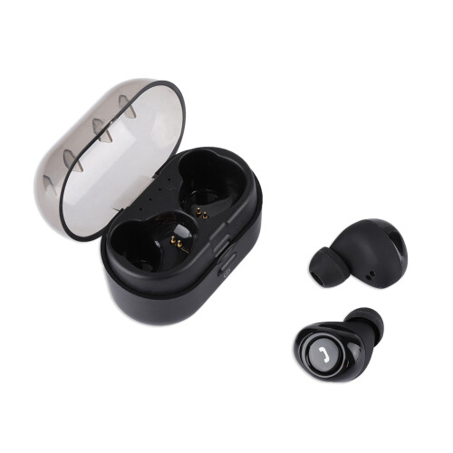 Bluetooth TWS Earpiece Charging Box, Supports Dual Device Connection, Led Light Status, Over Current Protection, Fast Drying Shockproof Design For 2