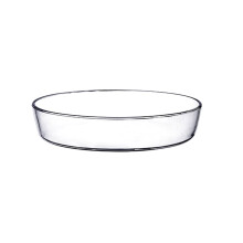Glass Baking Dish 2L Round Clear Tempered Bakeware Oven to Table Casserole and Lasagna Pan