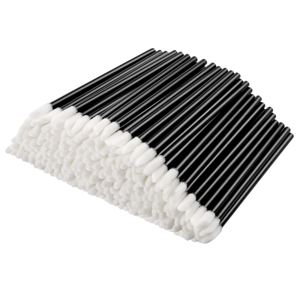 600pcs Disposable Lip Brushes Lip Gloss Applicator Wands for Hygienic Professional Makeup Use